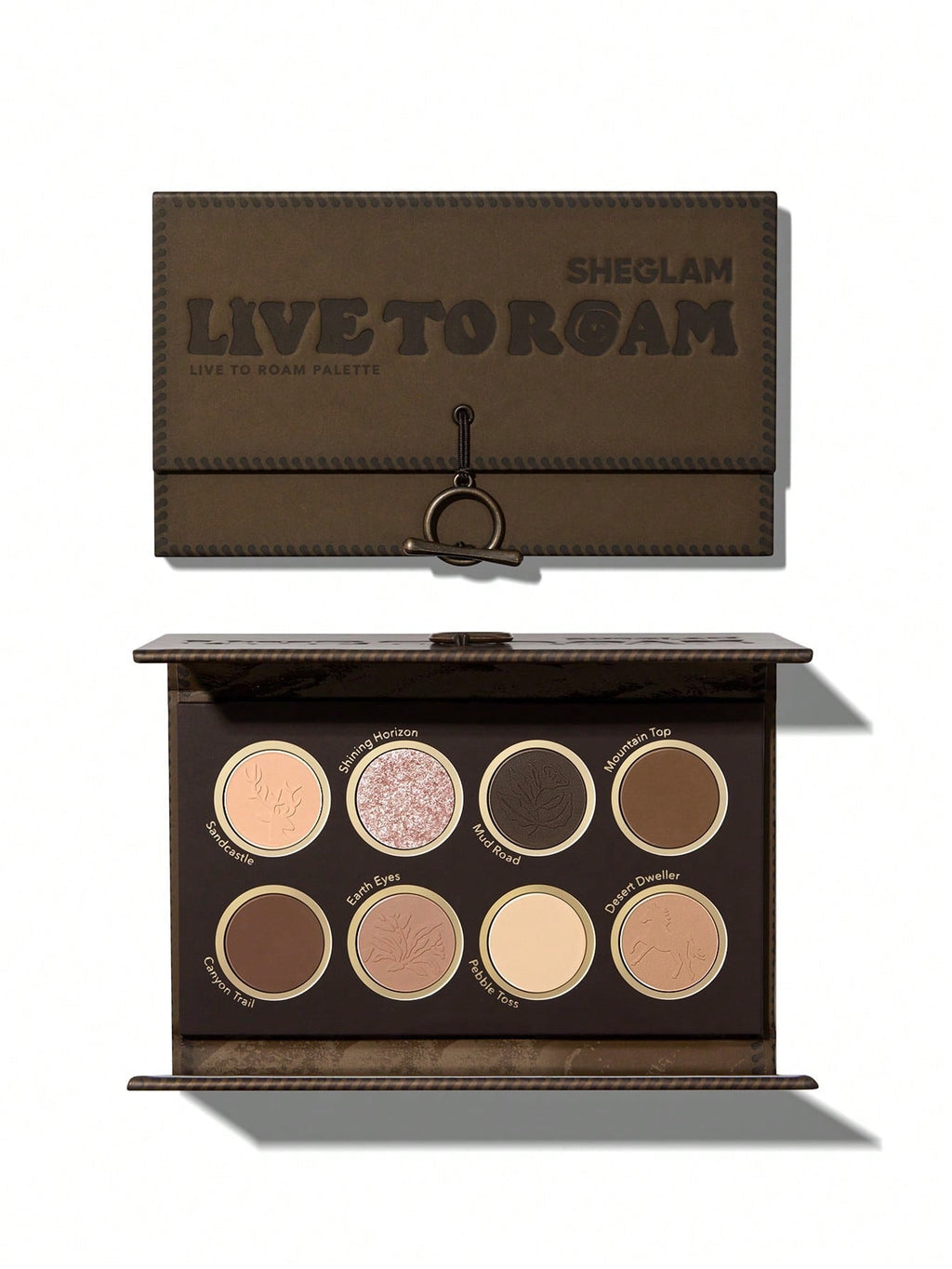 SHEGLAM Live To Roam Eyeshadow Palette — 8 Shades