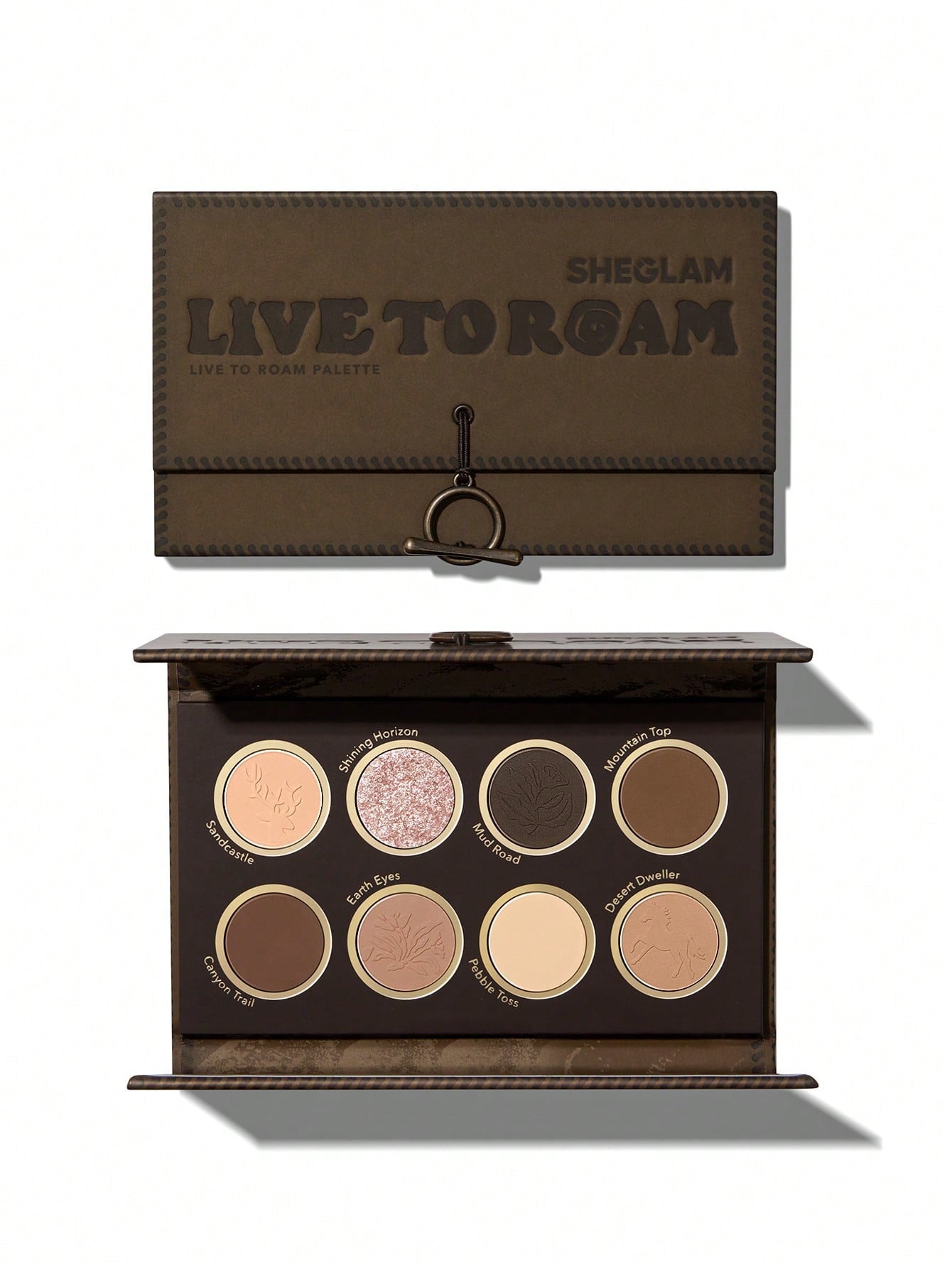 SHEGLAM Live To Roam Eyeshadow Palette — 8 Shades