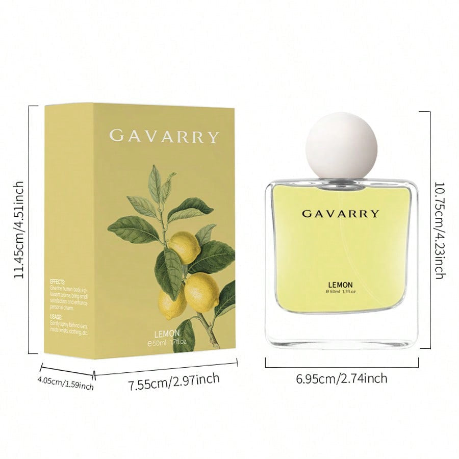 Gavarry Lemon Eau de Parfum — Citrus 50ml / 1.7 fl oz