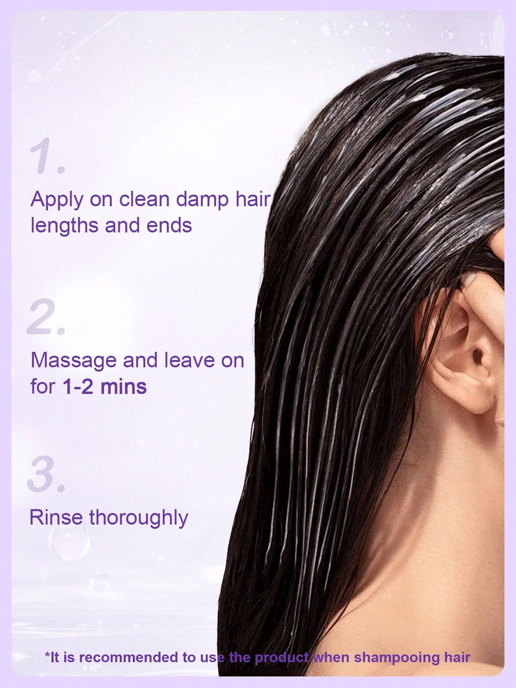 Slow 8 Day Hair Smooth Hyaluronic Acid Hair Mask — 100g / 3.52 oz
