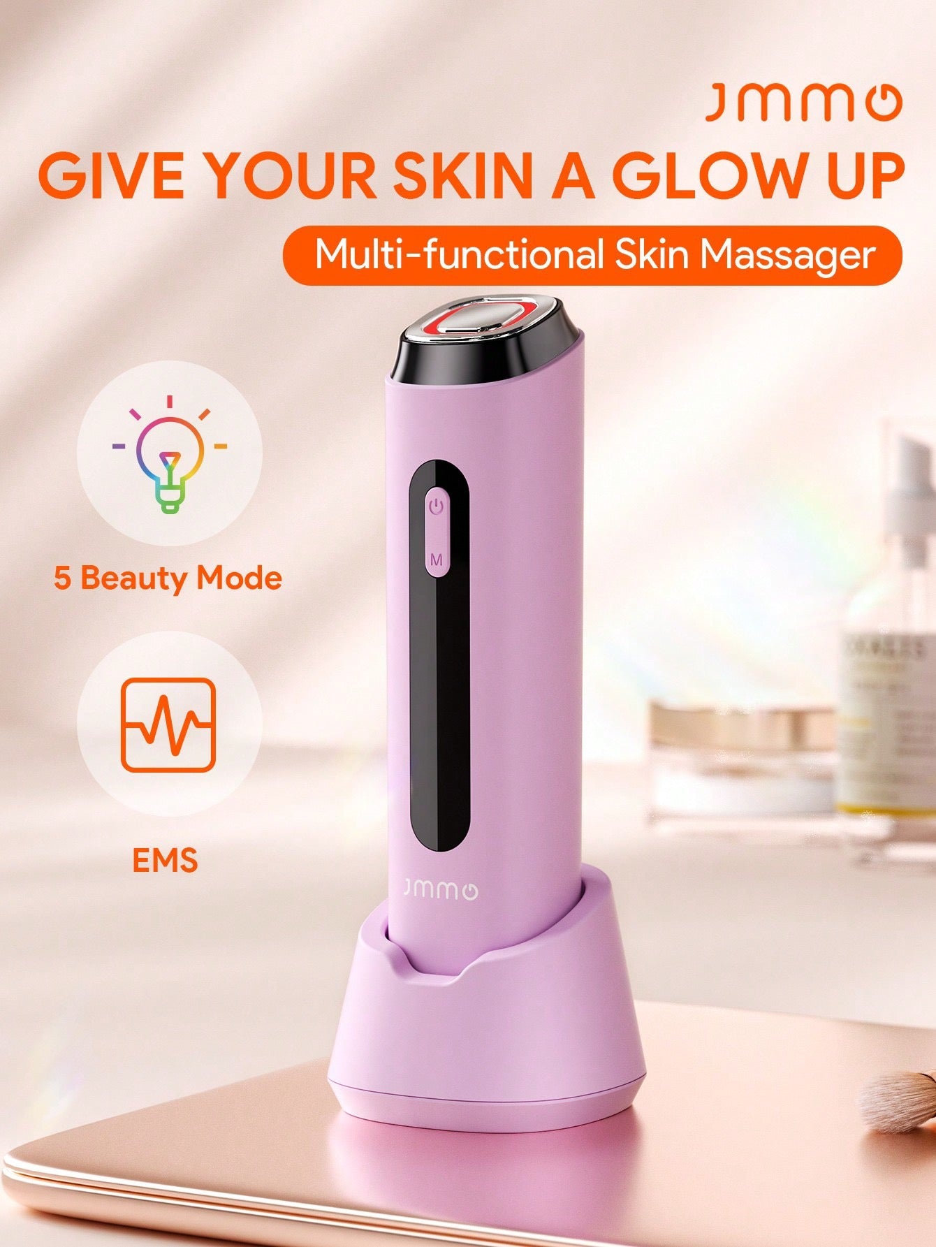 JMMO Multi-functional Skin Massager — 5 Beauty Modes + EMS