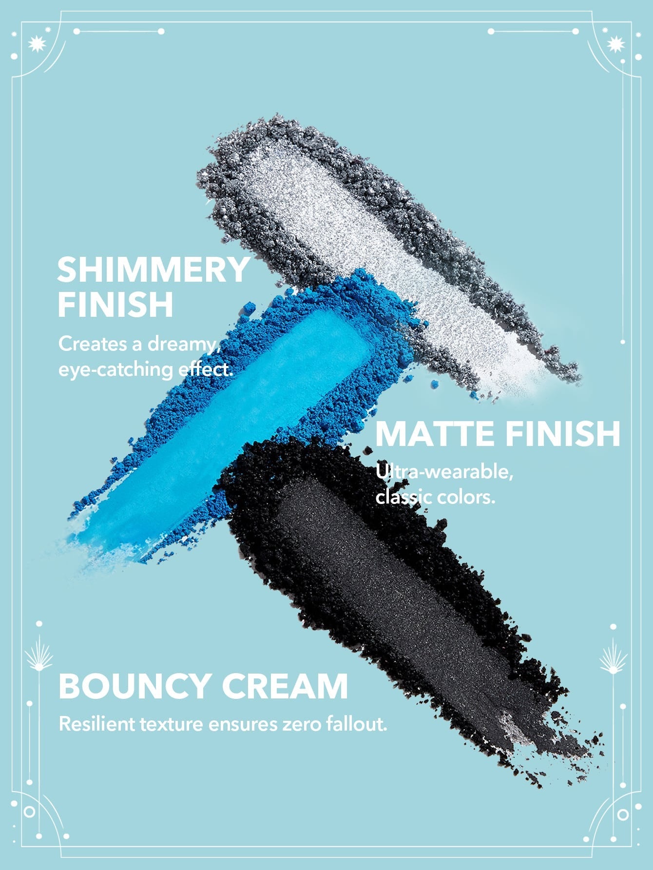 SHEGLAM Ambitious Aquarius Eyeshadow Palette — 8 Shades
