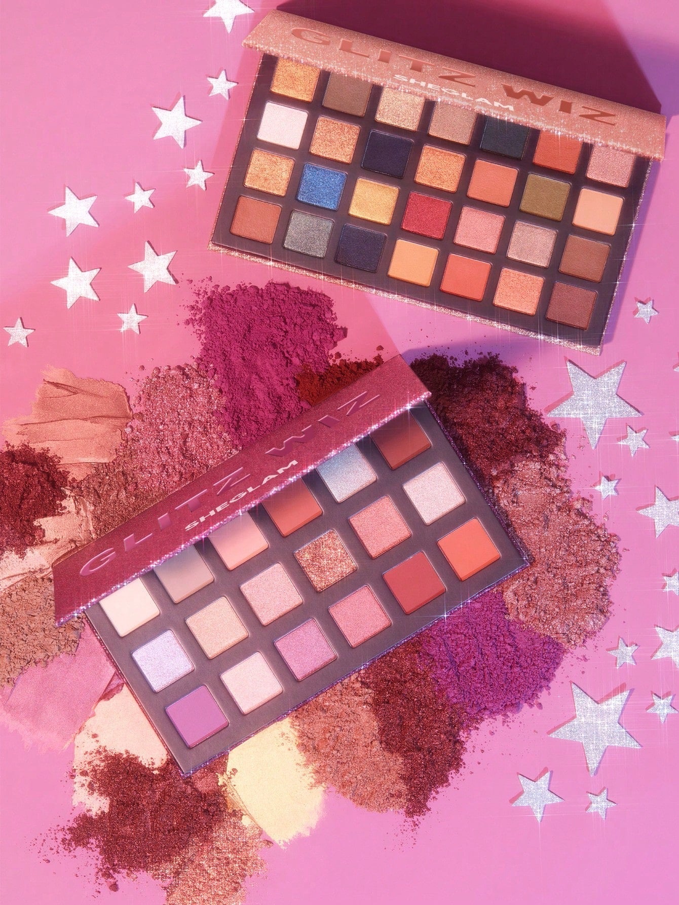 SHEGLAM Glitz Wiz Eyeshadow Palette — 20 Shades