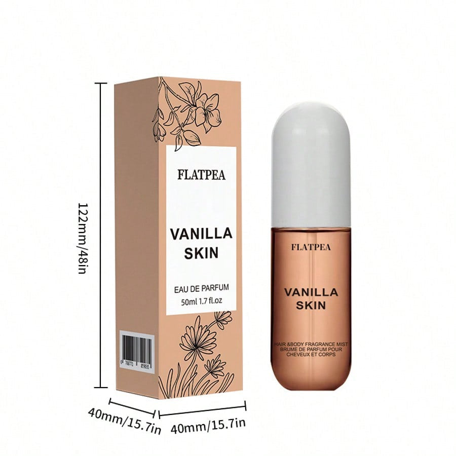 Flatpea Vanilla Skin Eau de Parfum — Vanilla Coconut Hair & Body Mist 50ml
