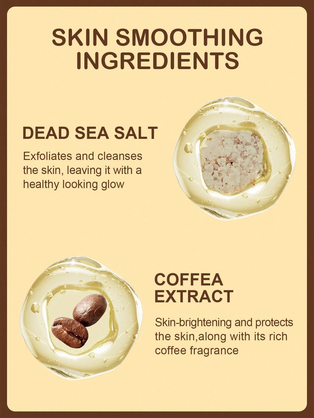 Slow 8 Day Coffee & Dead Sea Salt Body Scrub | 100g