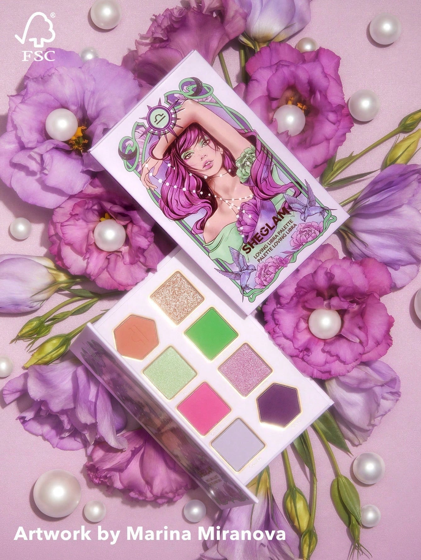 SHEGLAM Loving Libra Eyeshadow Palette — 8 Shades