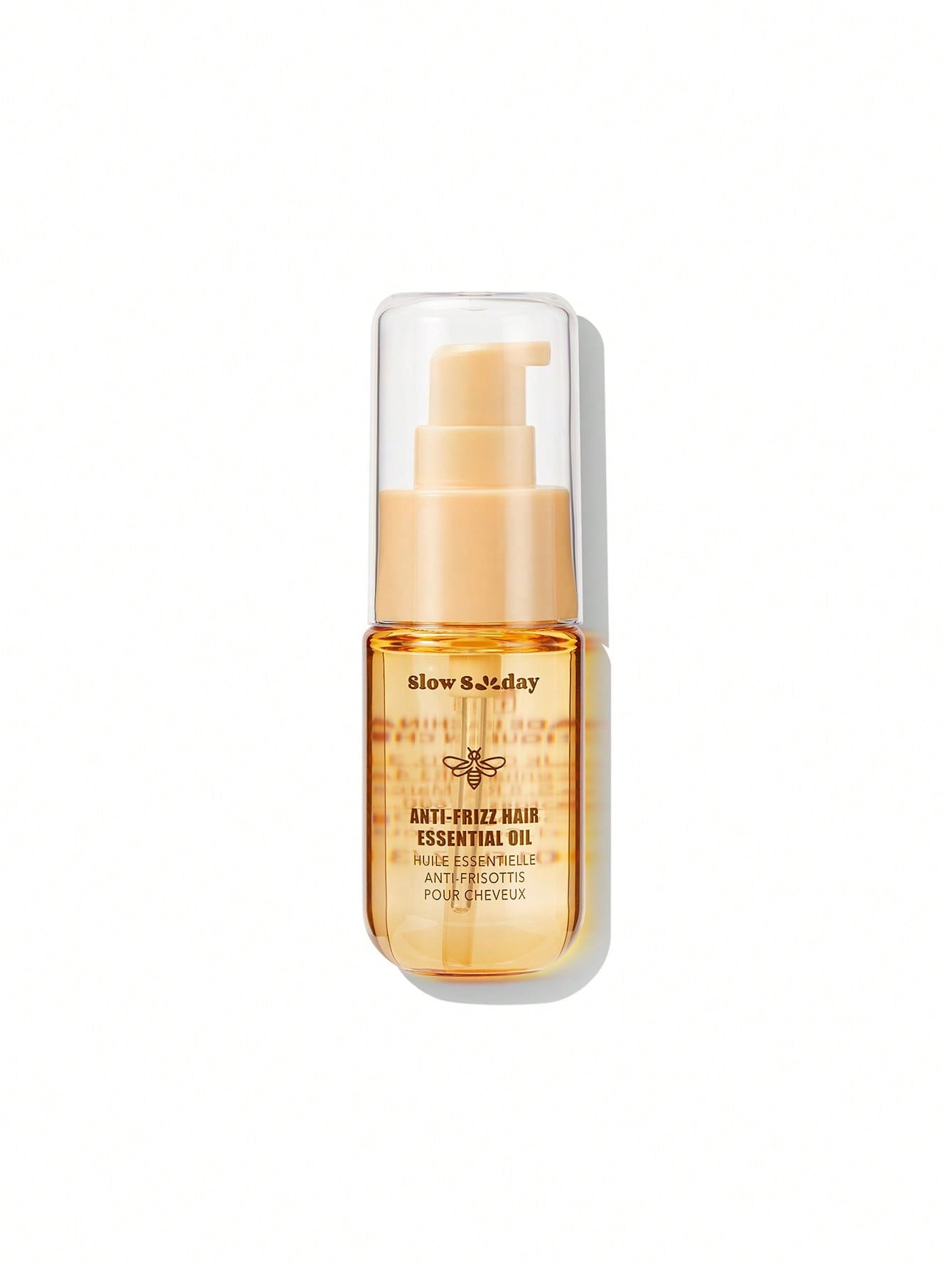 Slow 8 Day Anti-Frizz Hair Essential Oil — Argan, Camellia & Macadamia Oil | Huile Essentielle Anti-Frisottis
