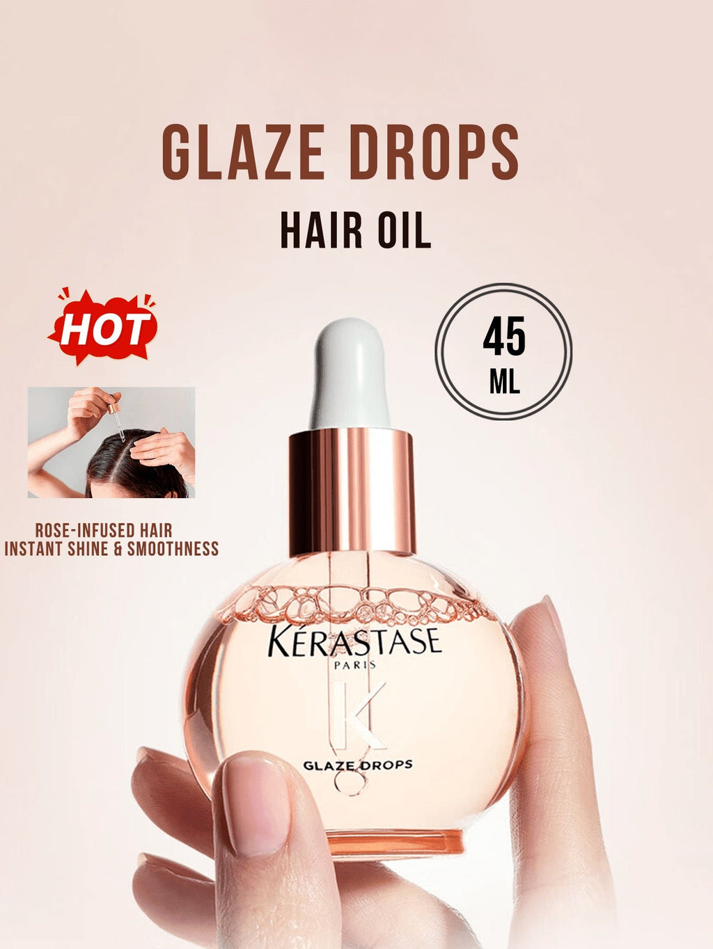 Kérastase Glaze Drops Shine & Smooth Hair Oil — 45ml