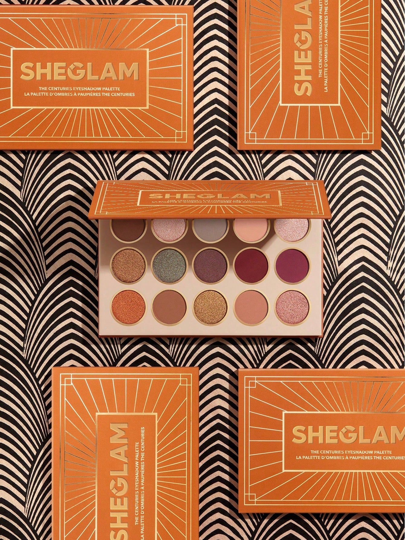 SHEGLAM The Centuries Eyeshadow Palette — 15 Shades