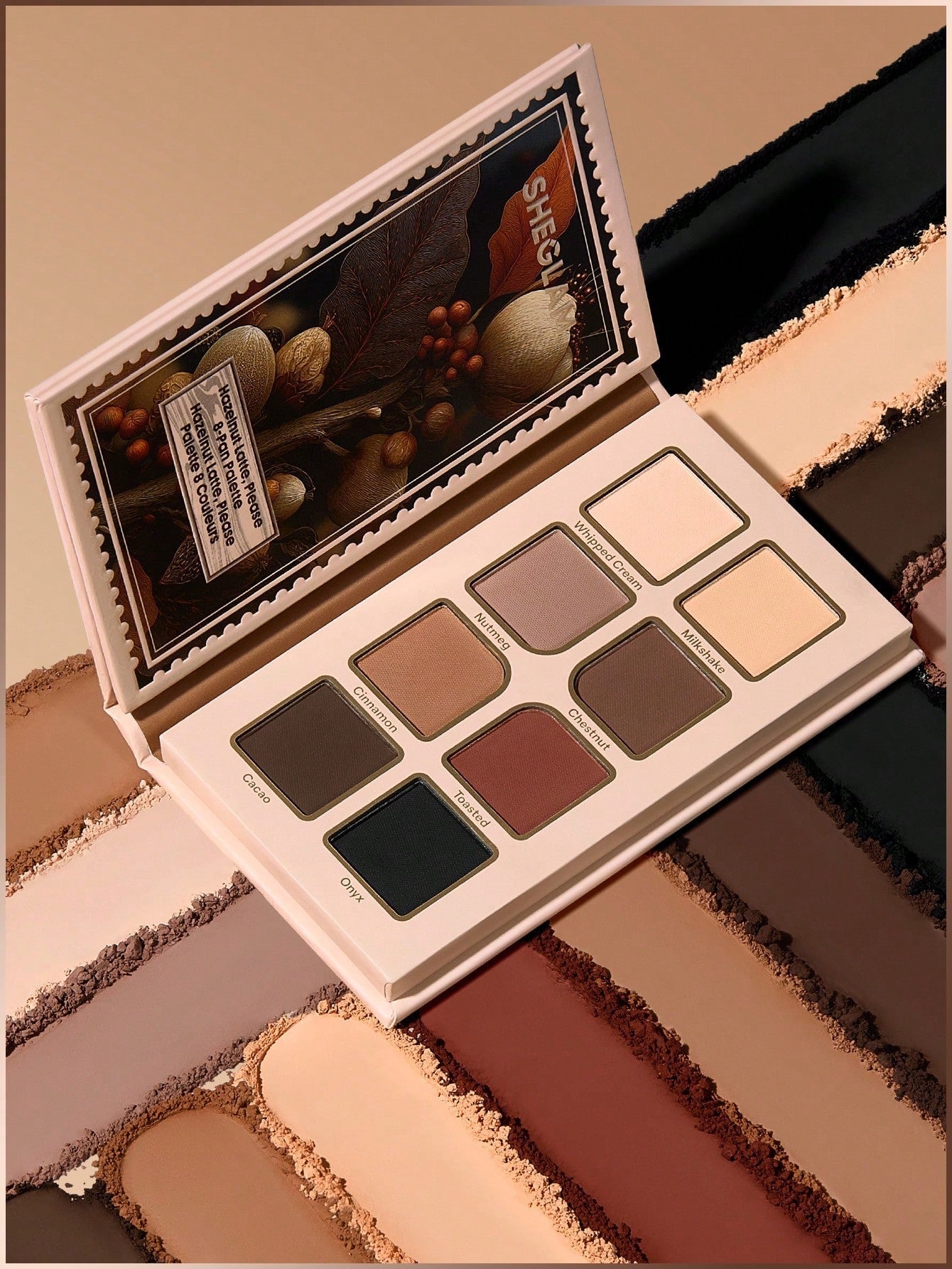 SHEGLAM Hazelnut Latte, Please 8-Pan Eyeshadow Palette