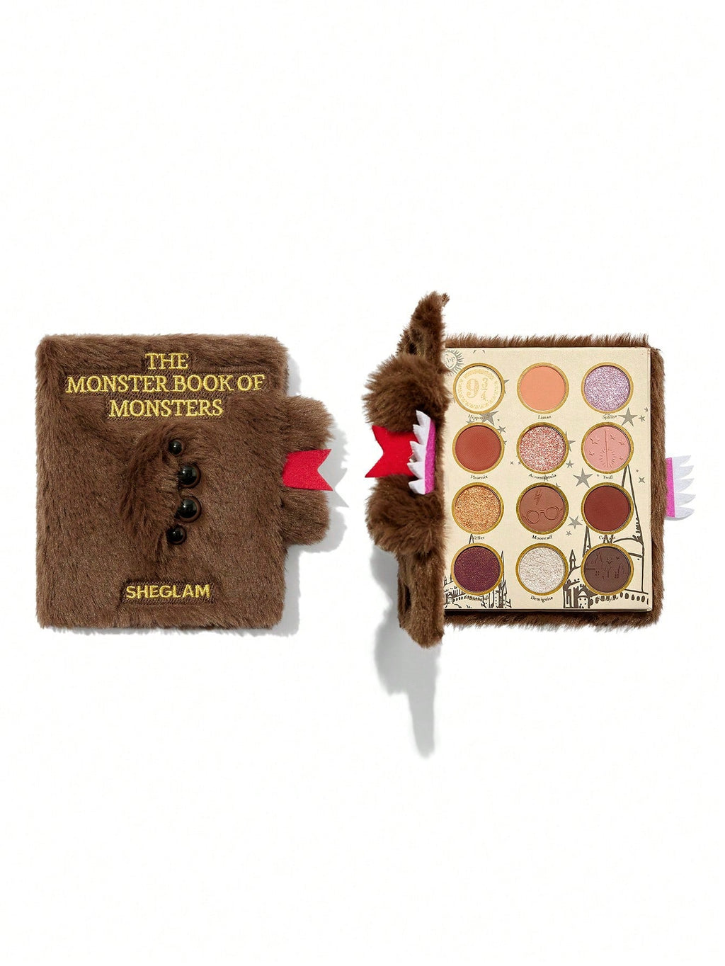 SHEGLAM x Harry Potter Monster Book of Monsters Eyeshadow Palette — 12 Shades