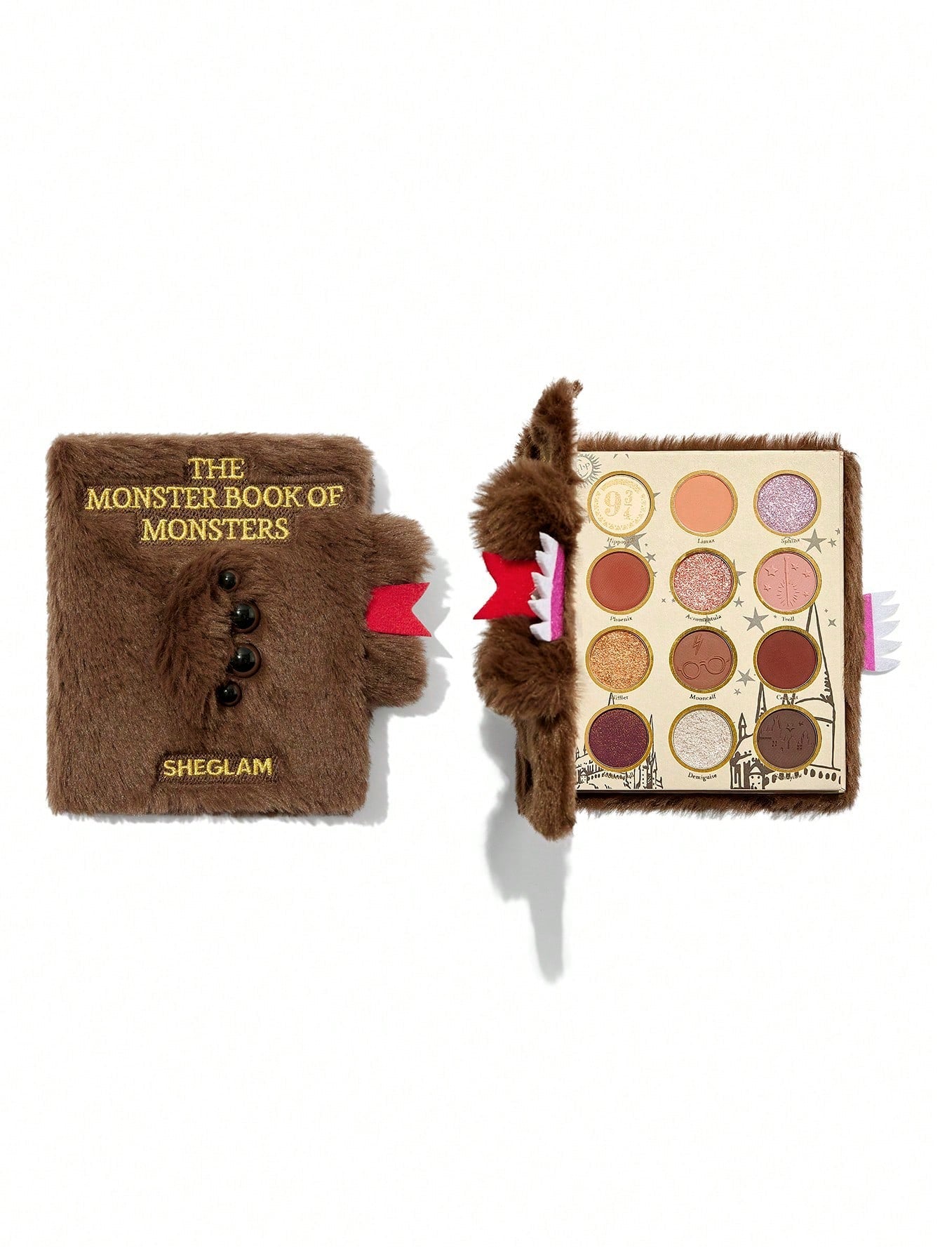 SHEGLAM x Harry Potter Monster Book of Monsters Eyeshadow Palette — 12 Shades