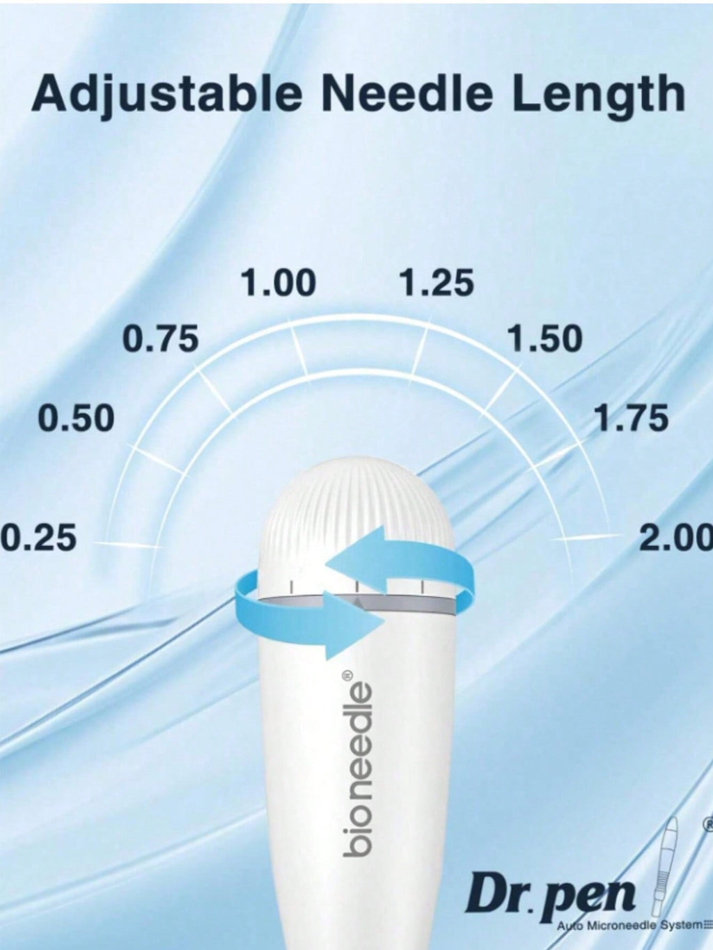 Bio Needle Adjustable Microneedling Roller