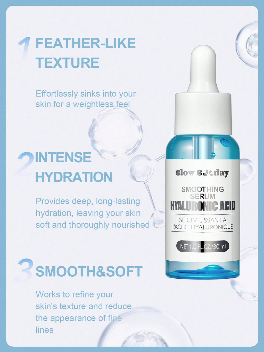 Slow Sunday Hyaluronic Acid Smoothing Serum